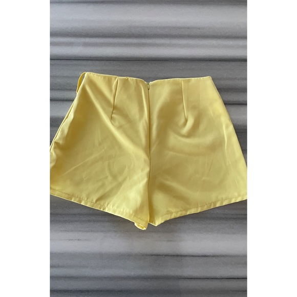 Yellow Co-ord Blazer & Shorts Set Size 2 US - Picture 3 of 7